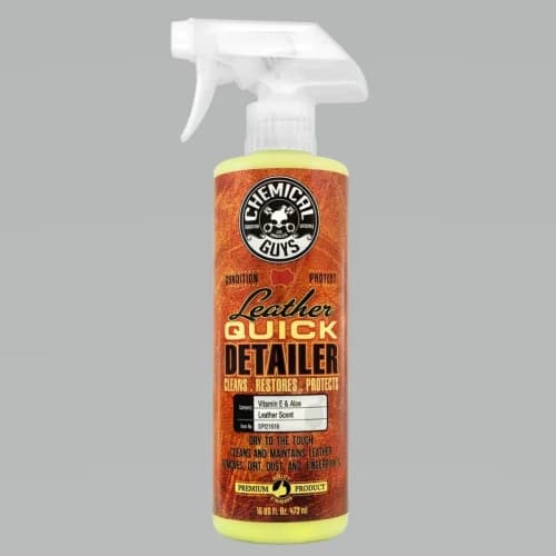 Leather Quick Detailer Matte Finish Leather Care Spray